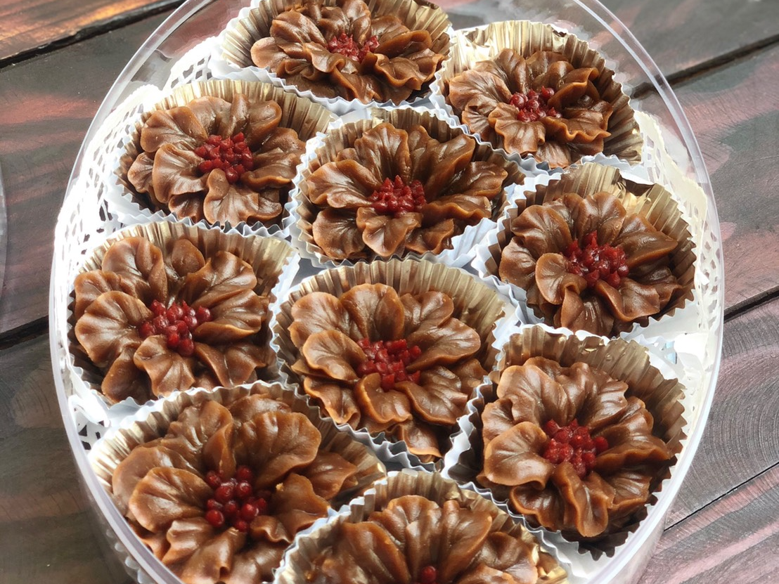 อาลัวช็อคโกแล็ต hershey’s  (ดอกช๊อคโกแลต หรือ ดอกกุหลาบ)